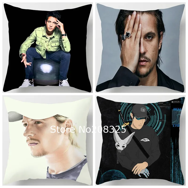 

ZENGIA Nekfeu Подушка Чехол для подушки, декоративная наволочка для подушки для дивана наволочка для домашнего декора чехол
