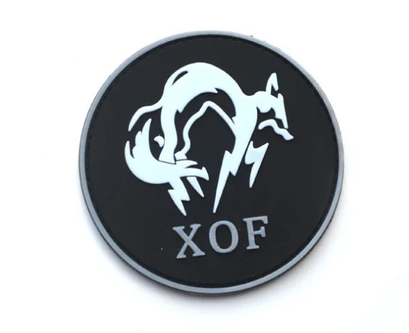 Новый вышитый патч для косплея Metal Gear Solid Foxhound Fox XOF Diamond Dogs Outer Heaven Military Tactical для одежды.