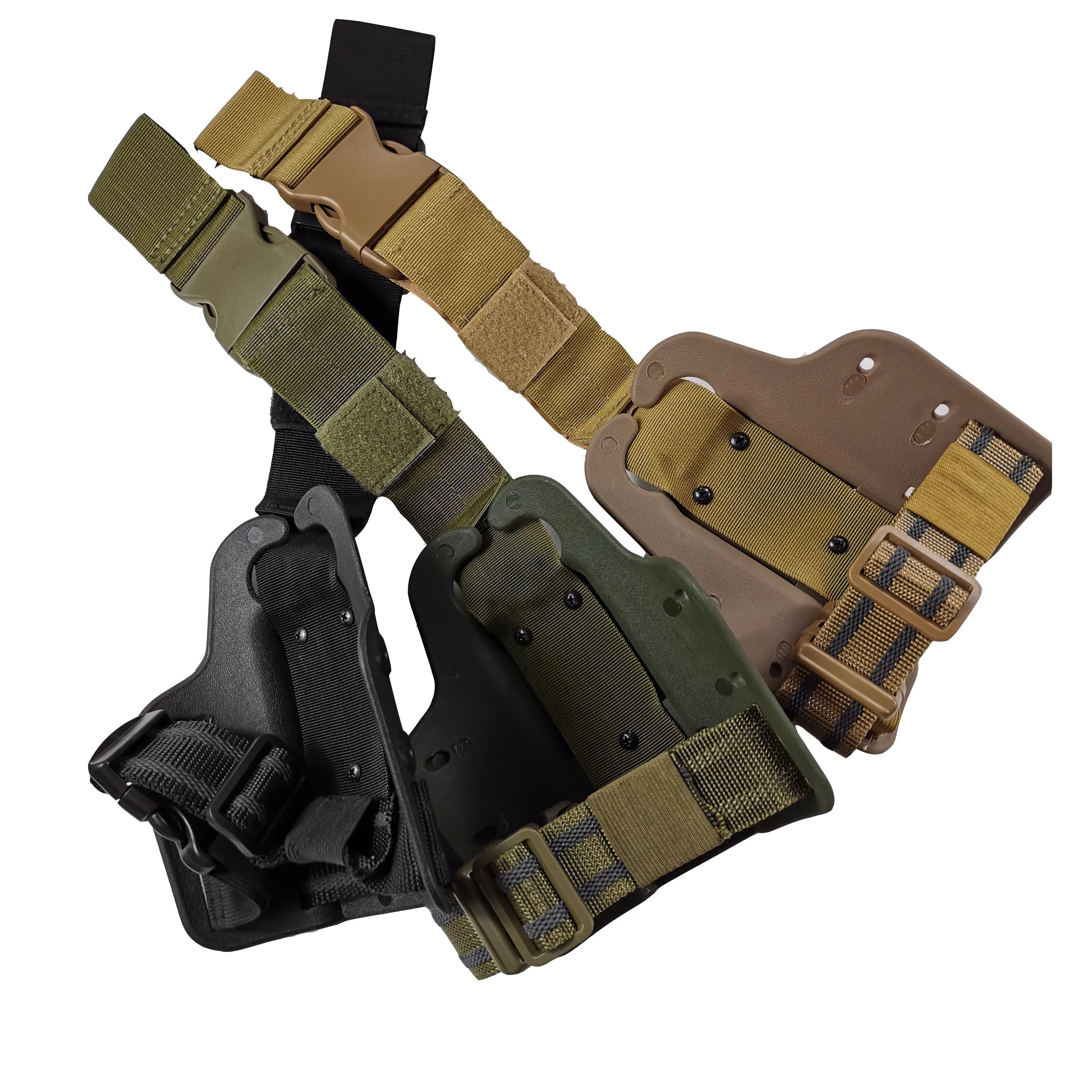 Тактическая Охота 1911/Глок 17 M9 USPColt Sig P226 Универсальный сафари Тип падения подсумок для пистолета на бедро платформа нога кобура для оружия