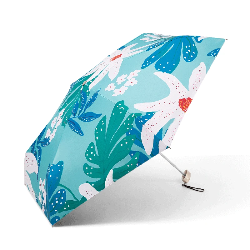 

mini sun umbrella dual-use sunscreen and anti-ultraviolet umbrellas folding vinyl sun umbrella women