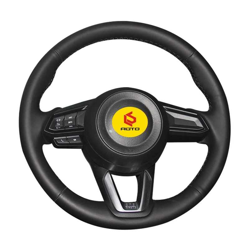 Оплетка на руль для Mazda 3 Axela 2017 6 Atenza 2018 CX 5 CX5 Tampa do volante carro|Чехлы руль| |