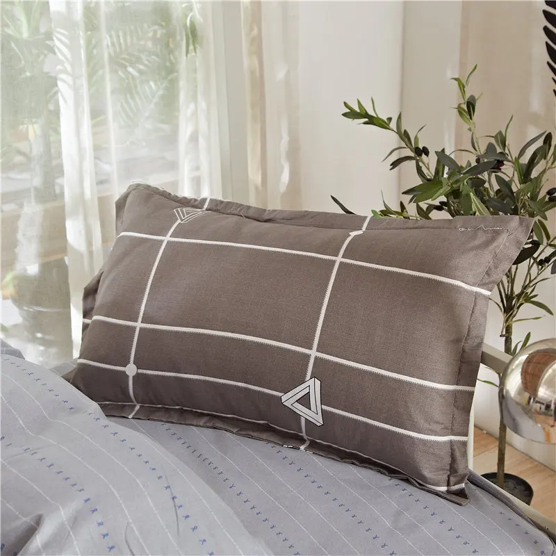 

CHICIEVE Chotolate Grey A/B Sides Beautiful Design Smart Better Dream 3pcs Bedding Set Fashion Popular Style High Quality