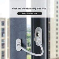 door limit lock window lock door security window cable lock restrictor guard for baby safety window security chain lock