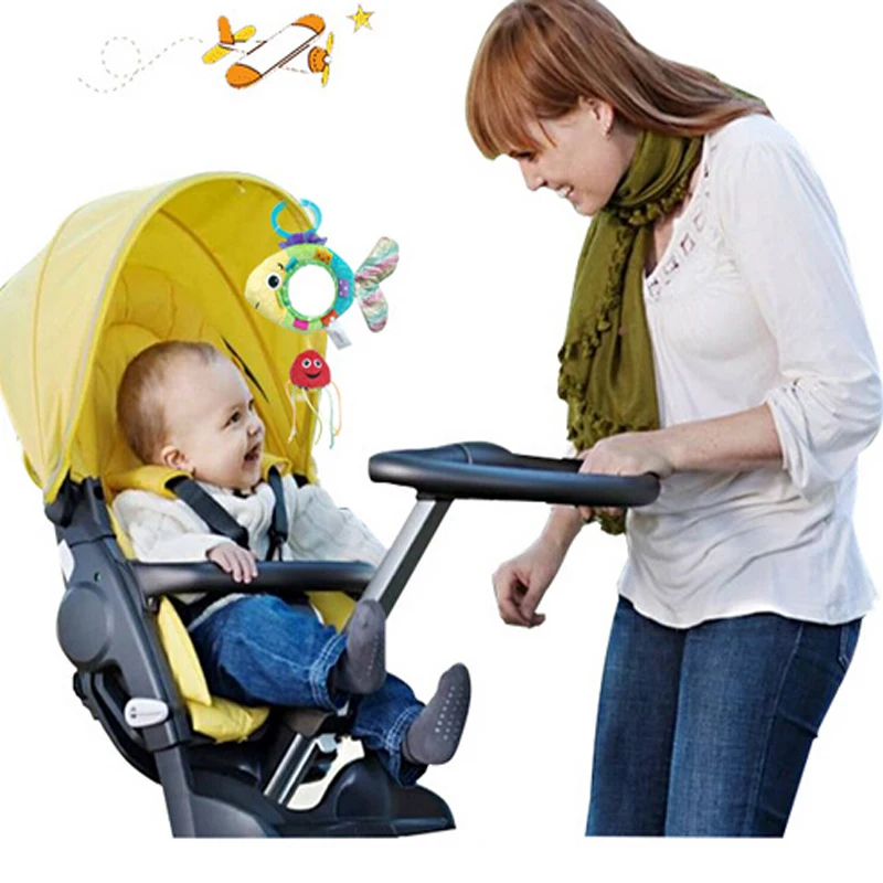 Детская плюшевая погремушка детское автомобильное кресло подвесная коляска для