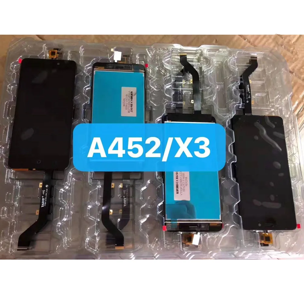 Для ZTE лезвие X3 A452 D2 T620 ЖК дисплей Дисплей и кодирующий преобразователь