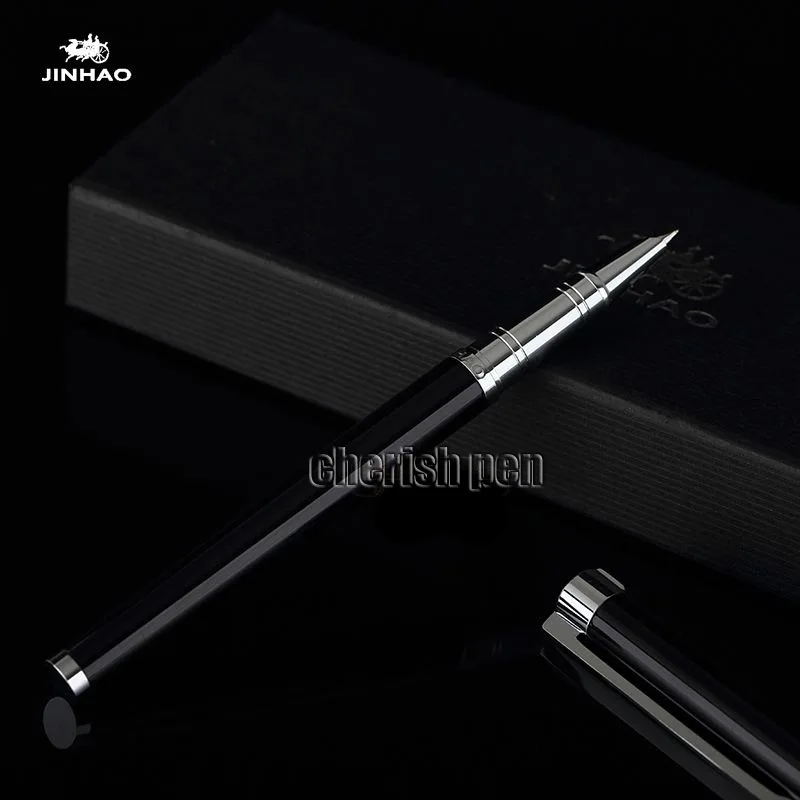 Jinhao 126 Высококачественная сверхтонкая платиновая перьевая ручка с наконечником 0