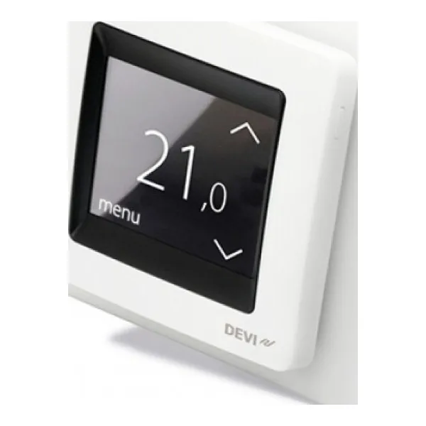 Терморегулятор Devi DEVIreg Touch Polar Whit|Системы обогрева пола и запчасти| |