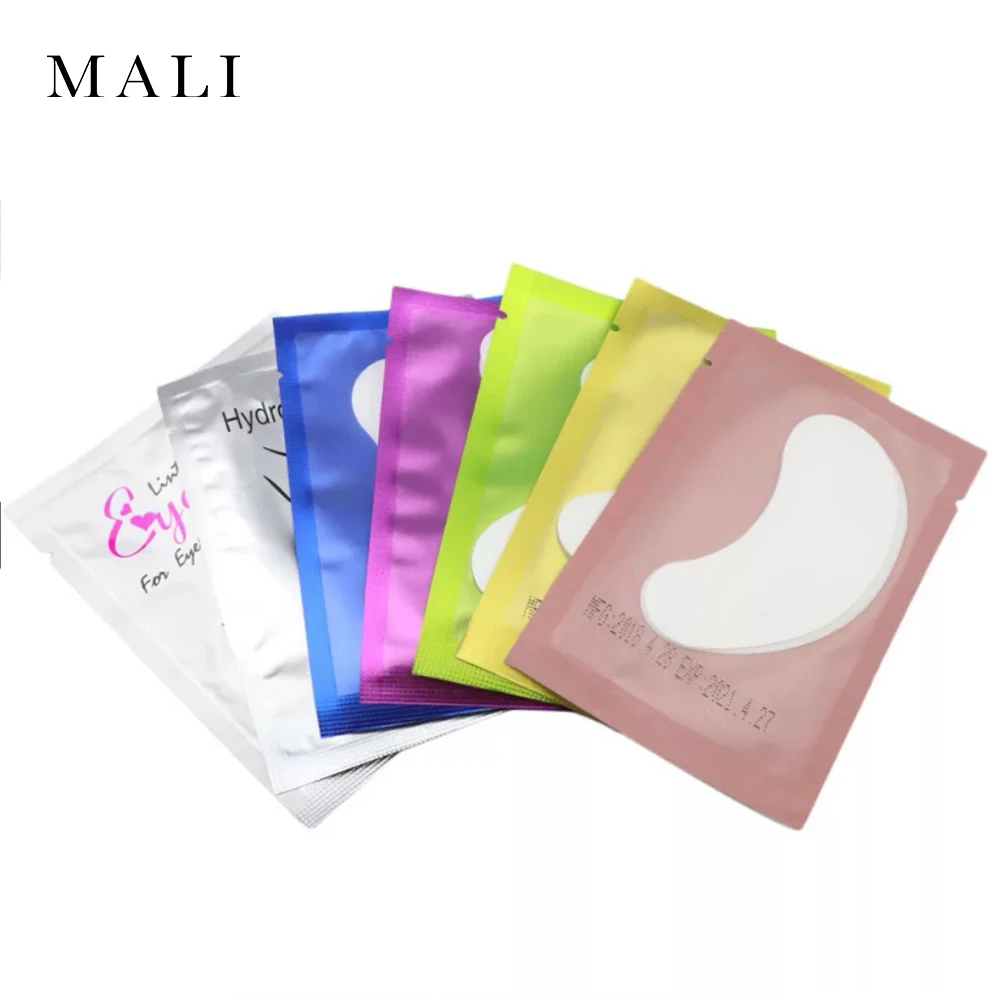 20/50 пар Новые бумажные накладки для ресниц под глазами наращивания на глаза