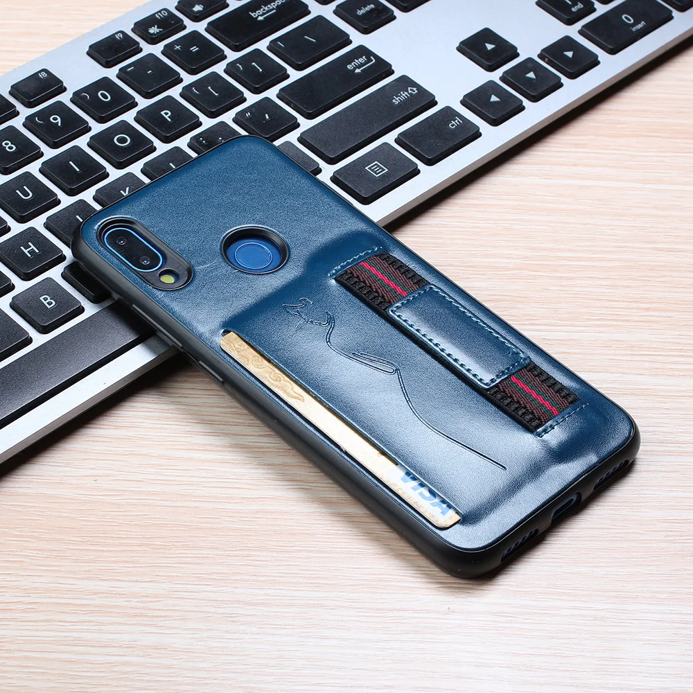 Кожаный чехол-портмоне с отделением для карт ремешком чехол для Xiaomi mi 9T Pro Red mi 7 7A Red mi Note 7 Pro роскошный мягкий ТПУ ремешок чехол для телефона, Capa