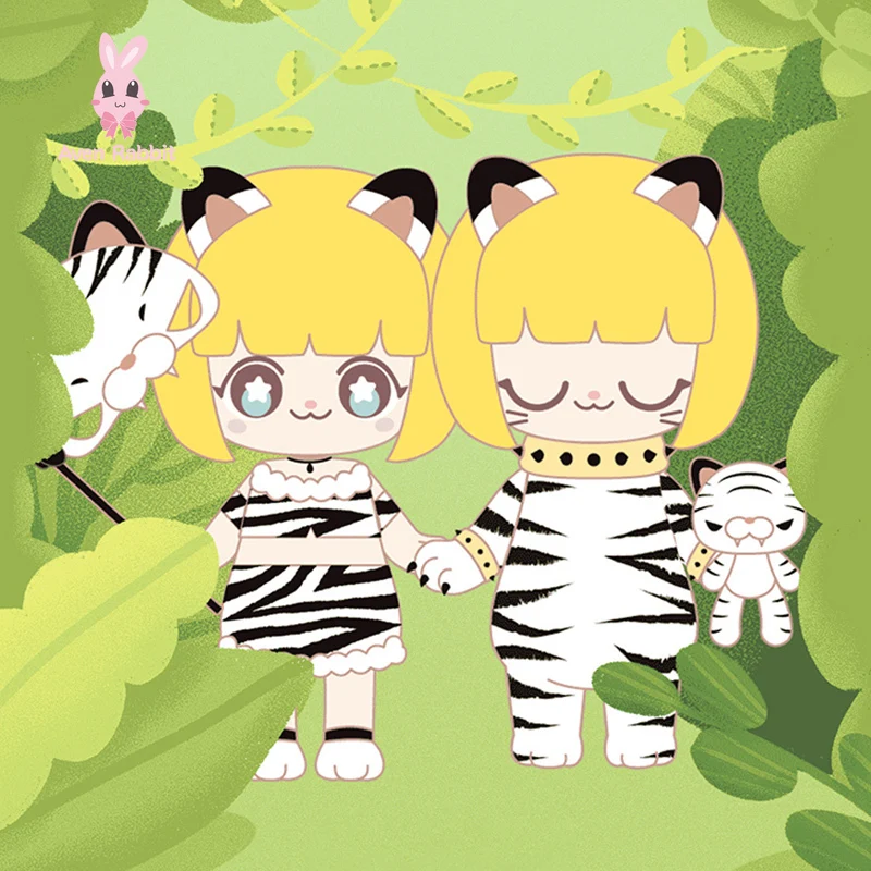 Original Kimmy&Miki White Tiger Limited Figure Toys for Girls Figures Kawaii Cute Desktop Model Birthday Gift Box Trendy Gift