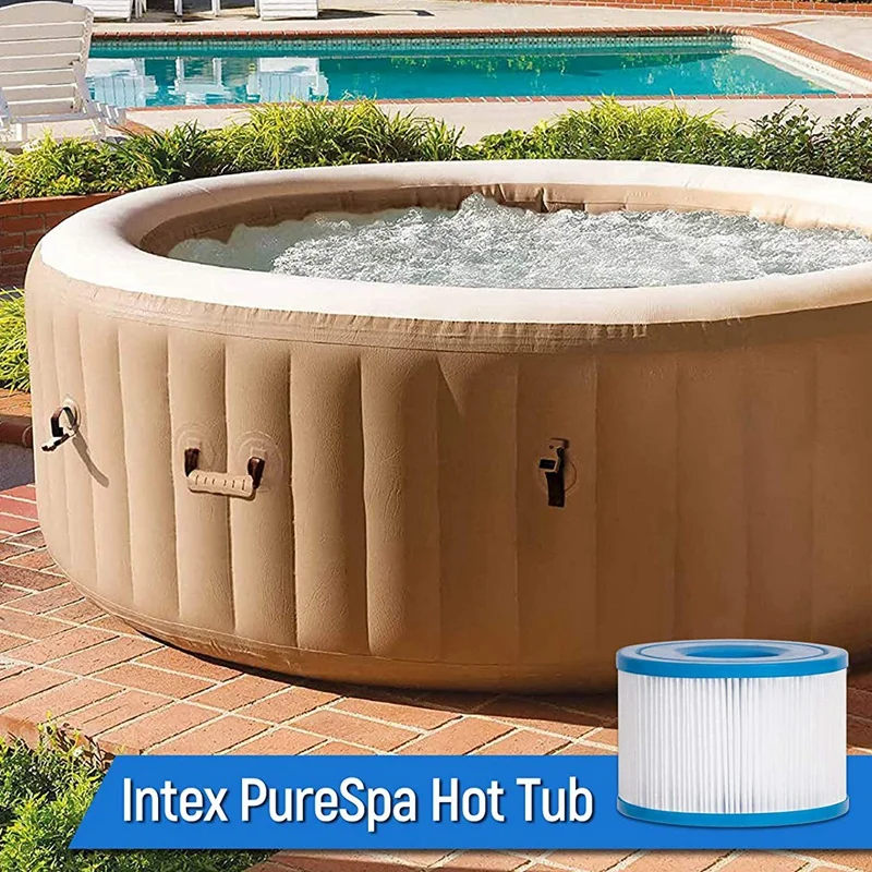 

Type S1 Filters Spa Hot Tub Replacement, Swimming Pool Filters Cartridge for 29001E PureSpa Filter Cartridge, 6 Pack