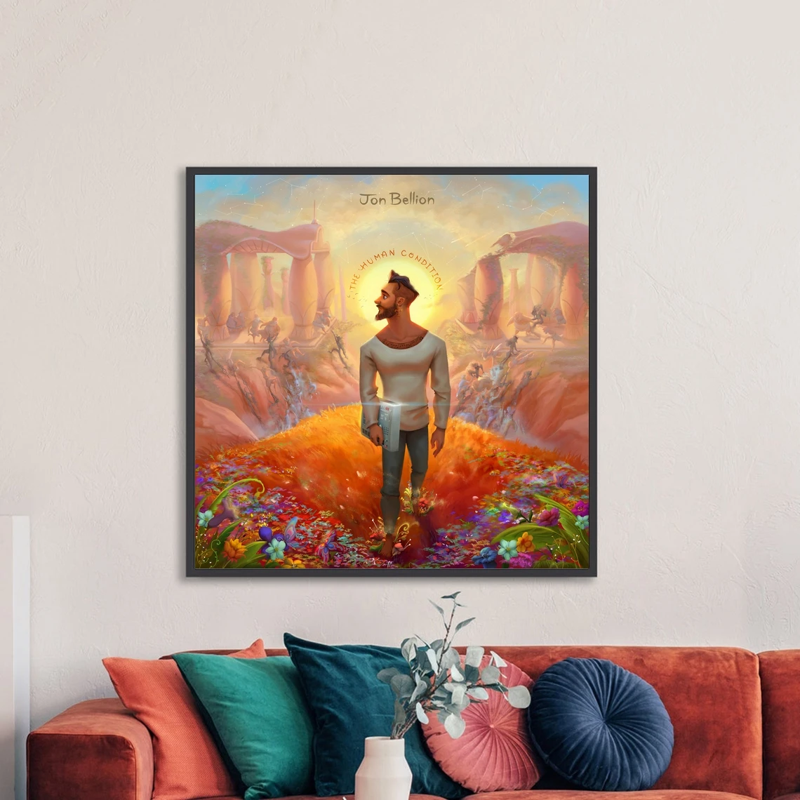 

Постер на холсте с изображением Джона белльона из фильма «человек»