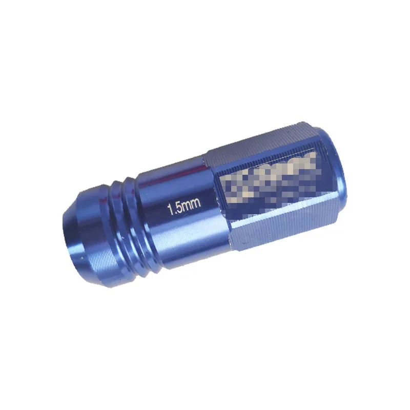 blue Гоночный алюминиевый сплав колесные гайки винт M12x1.5/1,25 Длина 50 мм для 95% автомобилей 20 шт./компл - Название цвета: blue