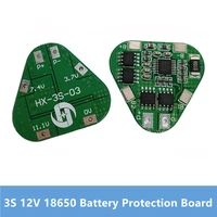 12v 18650 lithium battery pack 3s protection board 11 1v 12 6v overcharge over discharge protect 8a 3 cell pack bms pcm pcb new