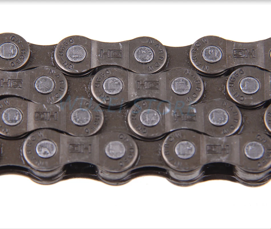 8S HG50 Bicycle Chain 6/7/8 Speed Moving Chain 112L Road/ MTB Mountain Bicycle Bike Accessories HG40 Boxed chain 116L