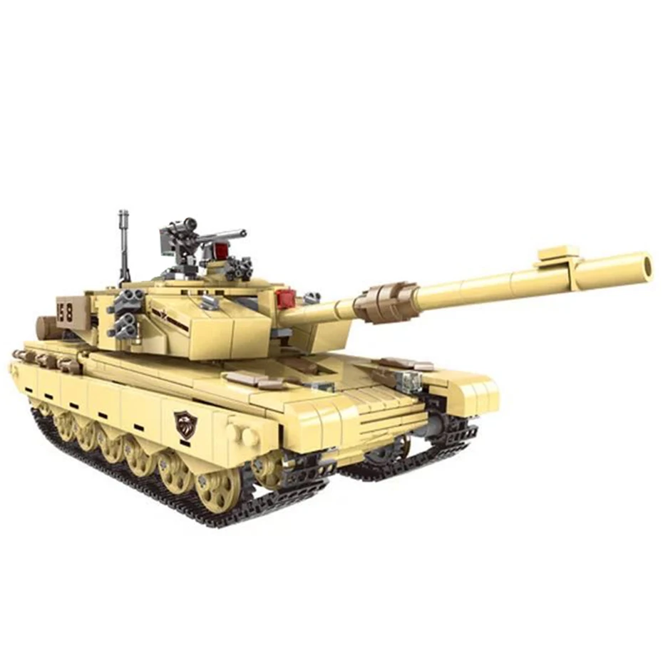 Новинка Xingbao военное оружие кирпичи серии T92 Tank Leopard-2A6 Challenger 2 основной боевой танк