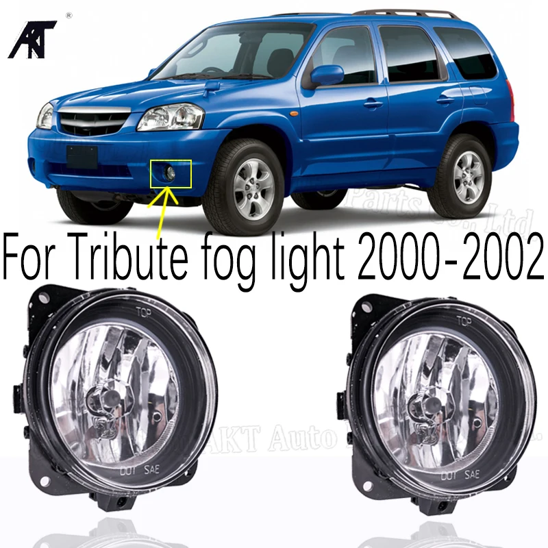 Противотуманная фара для Mazda Tribute туман светильник 2000 2002 Галогенные