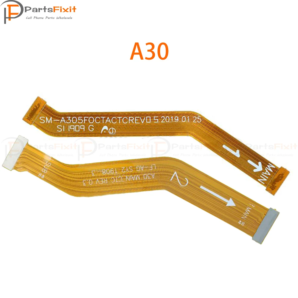 Материнская плата Flex кабель + ЖК дисплей гибкий для Sam A30 материнская разъем