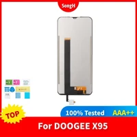 for doogee x95 lcd display touch screen digitizer assembly for doogee x95 touch phone repair parts with tools