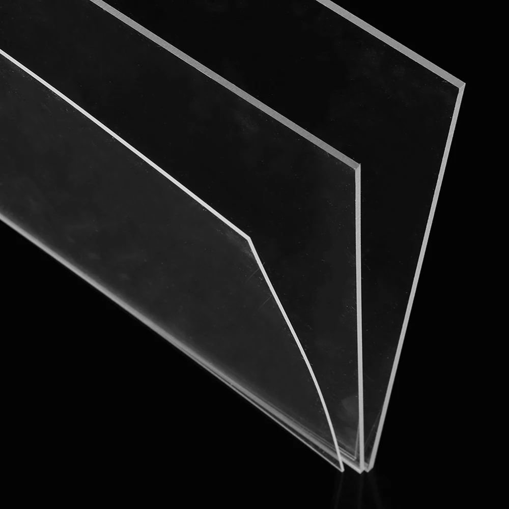 Новый прозрачный пластиковый лист из плексигласа 200*200 мм акриловая доска