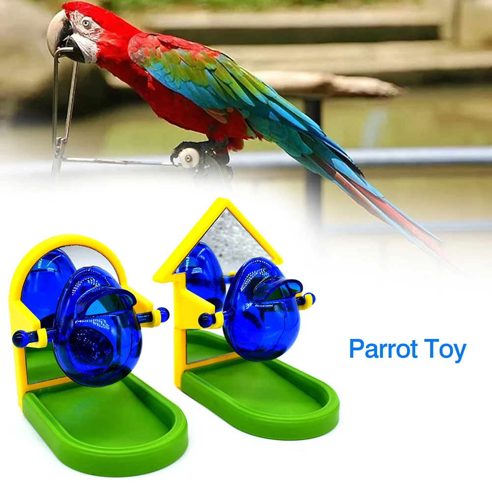 

Смешная утечка еды тренировочная искусственная игрушка для животных попугай птица буровка реквизит случайный цвет