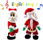 Электрическая лестница для скалолазания, игрушечная Фигурка Санта-Клауса для скалолазания, Рождественское украшение для детей, подарки на новый год, Рождество