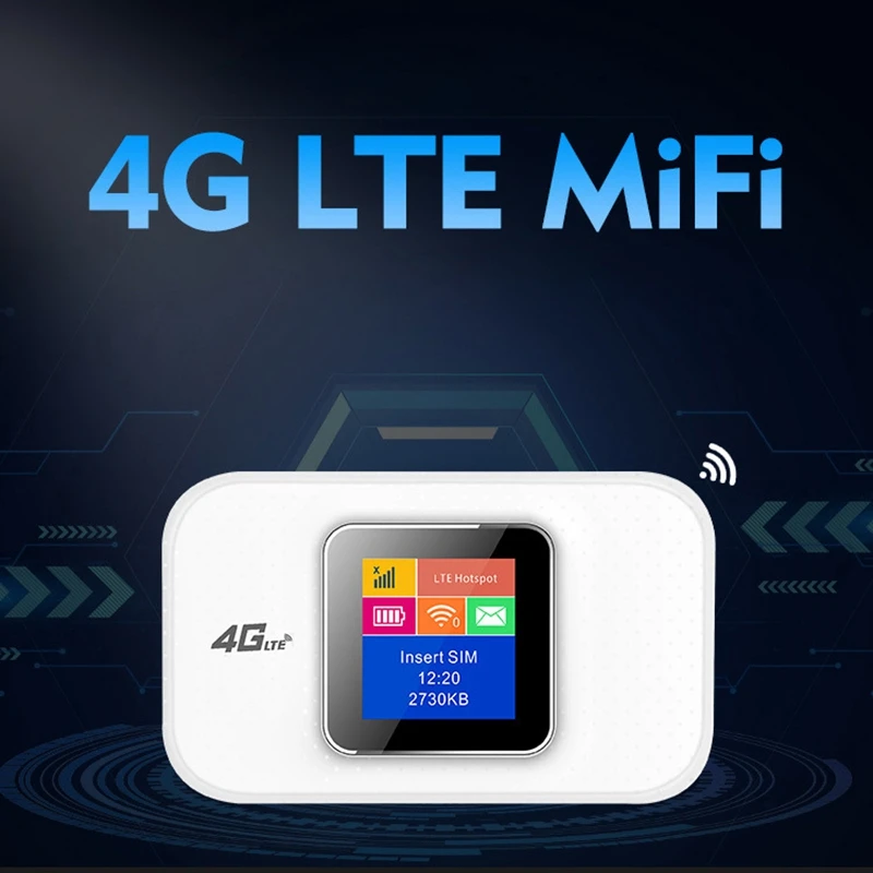 4G Wifi роутер мини беспроводной портативный карманный WiFi мобильный Hotspot