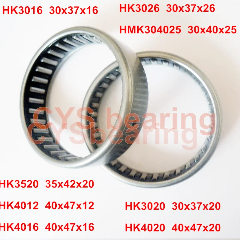1 шт. HK3016 HK3020 HK3026 HMK304025 HK3520 HK4012 HK4016 HK4020 Drwan игольчатый роликовый подшипник |