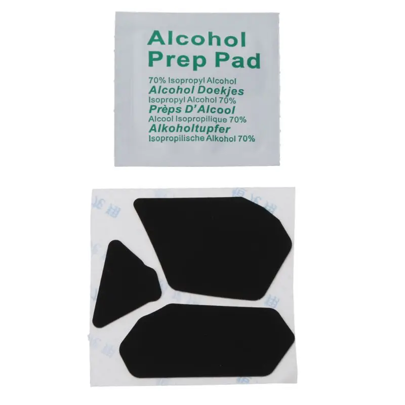 

1 компл. Ножки для мыши наклейки для коньков мыши боковые наклейки устойчивые к поту подкладки Противоскользящая Лента для steelseries Rival 600 мышь