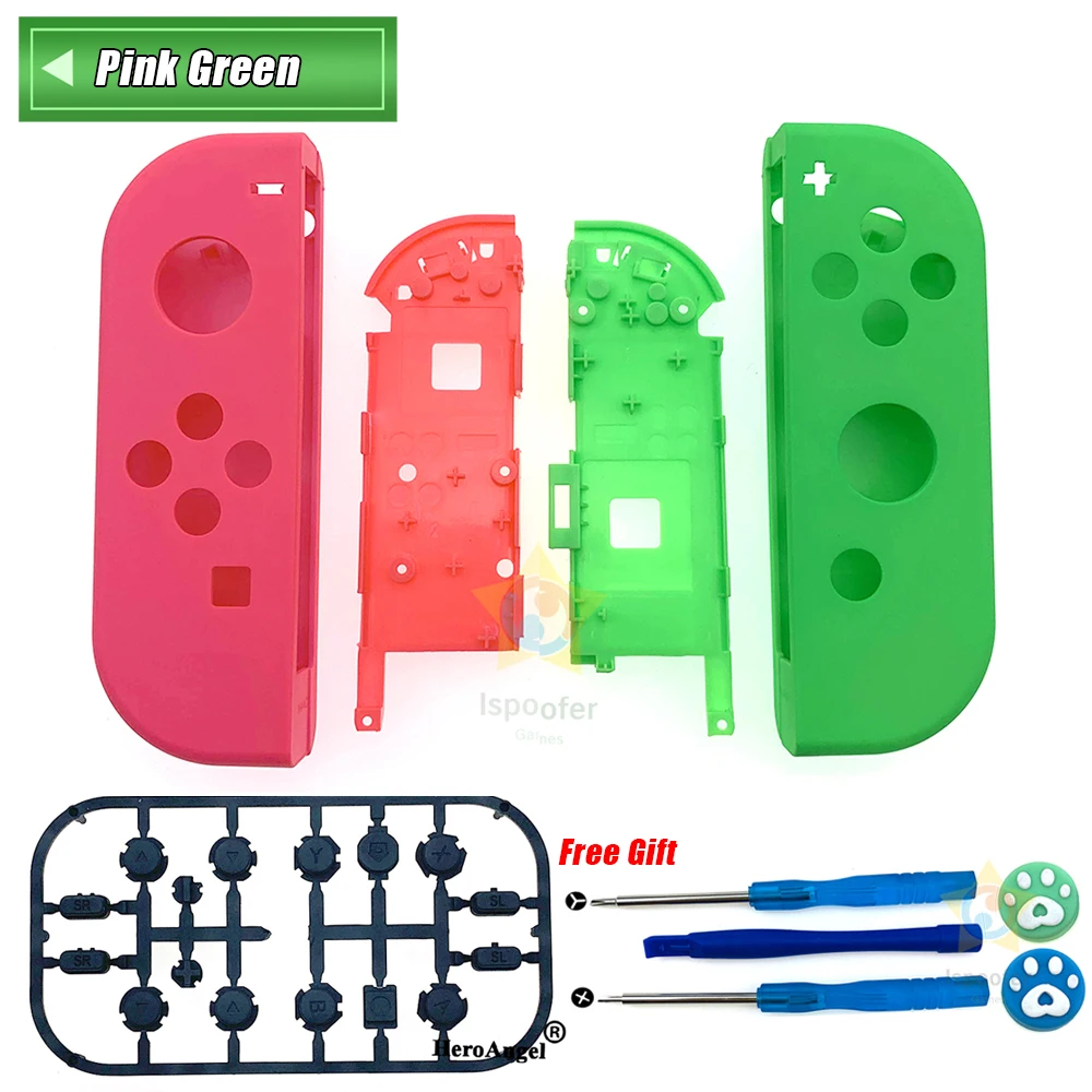 Сменный корпус для контроллера NS JoyCon DIY правый левый чехол с кнопкой SR SL корпуса Joy