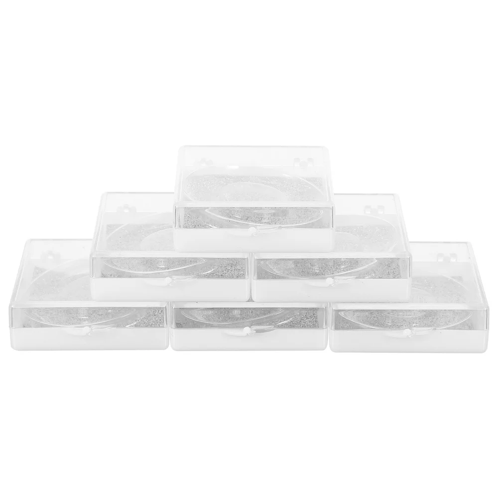 

10pcs False Lashes Holder Square Storage Box Empty False Eyelashes Container