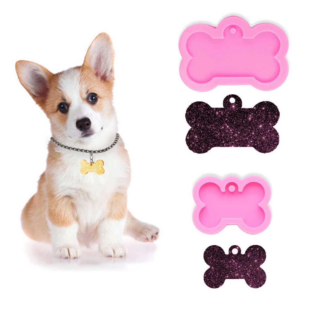 

Bone Shape Crystal Epoxy Resin Molds Aromatherapy Decoration Pendant DIY Silicone Mold Jewelry Making Findings Components