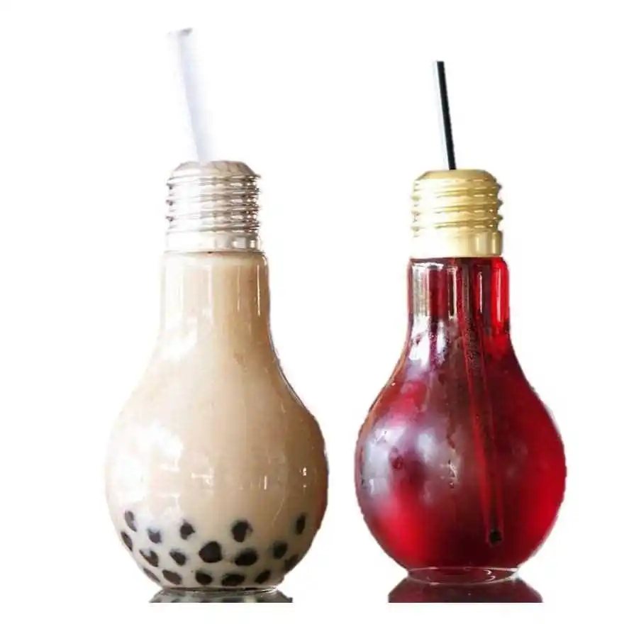 

Creative Transparent Glass Light Bulb Cocktail Glasses Bar Decoration Barmaid Barware