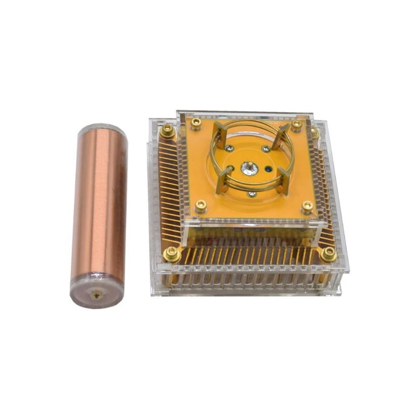 

Tesla Coil Set Mini Music Plasma Horn Speaker DIY Electronic Component Parts