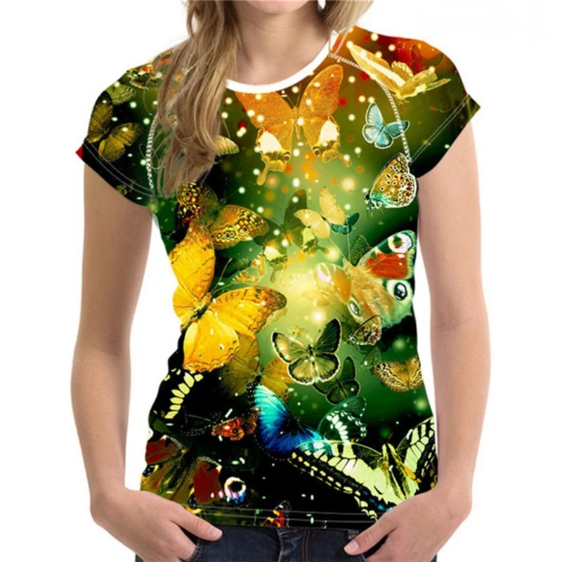 

New Product Personalized T-Shirt Men's 3D Printing T-Shirt Women's Fashion Soft and Comfortable Tops Summer New Women's T-Shirts