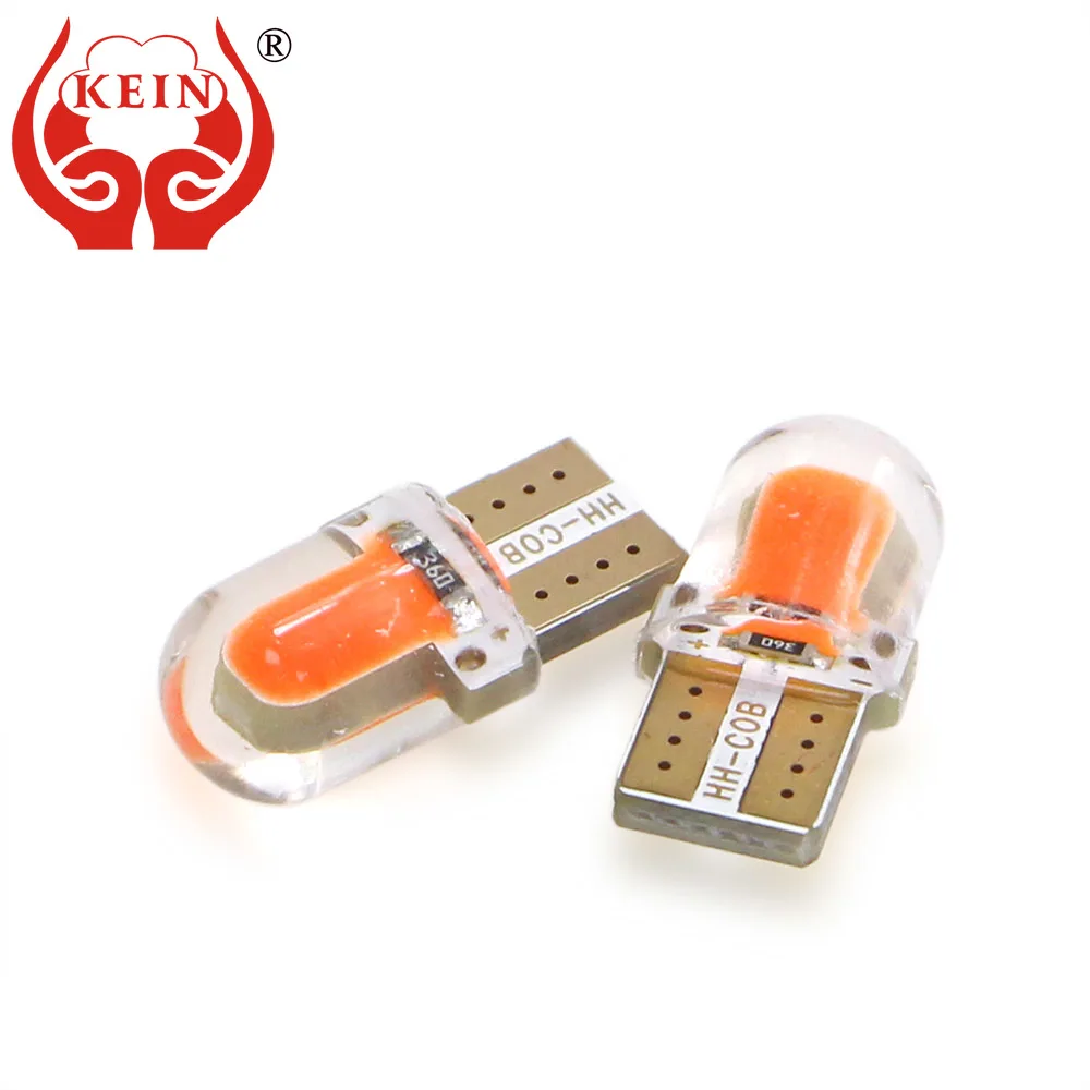 

Кейн 10 шт. силиконовый T10 светодиодный W5W T10 194 168 COB светодиодный светильник для внутреннего освещения автомобиля освещение дороги чтения две...