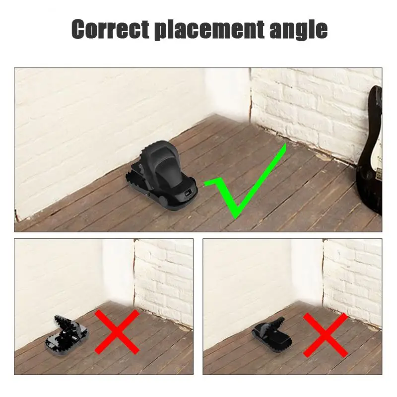 

Reusable Mouse Trap Rat Catching Mice Mouse Traps Mousetrap Bait Snap Spring Rodent Killer Catcher Pest Control Mousetrap BMY624