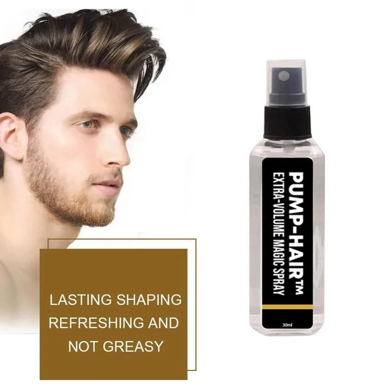 

30/100ml Hair Styling Spray Women Men Building Fiber Volumizing Hair Texturizing Styling Fluffy Natural Effective Powder P6N4