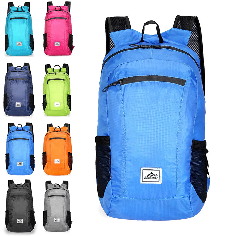 

20L Men Women Bag Backpack Fanny Pack Travel Sport Folding Portable Waterproof