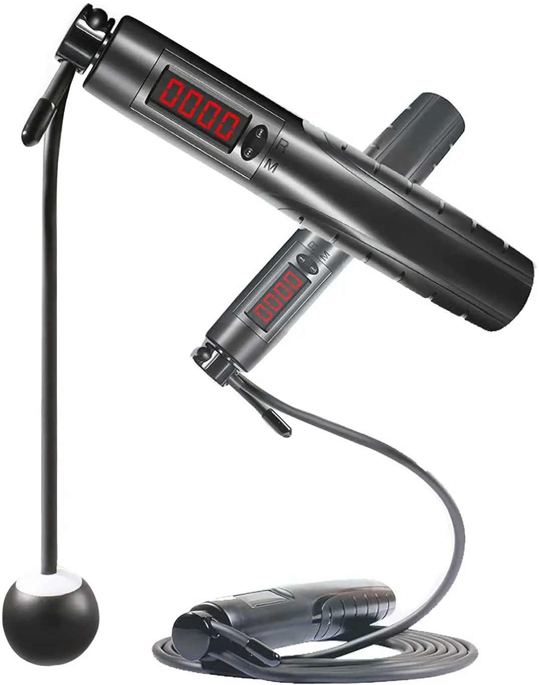 

Электронный счетчик Скакалка цифровая умная Беспроводная/Скакалка Регулируемая длина скоростная Скакалка с шариком