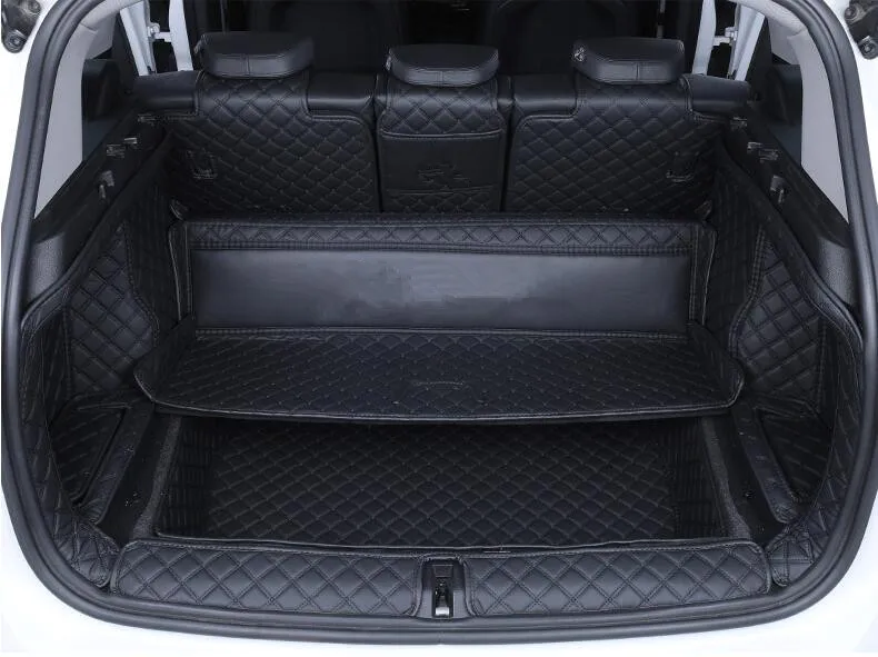 

Роскошный 3D коврик для багажника в полный задний багажник, коврик для груза, защитные коврики для BMW X1 F48 2016 2017 2018 2019 2020 года