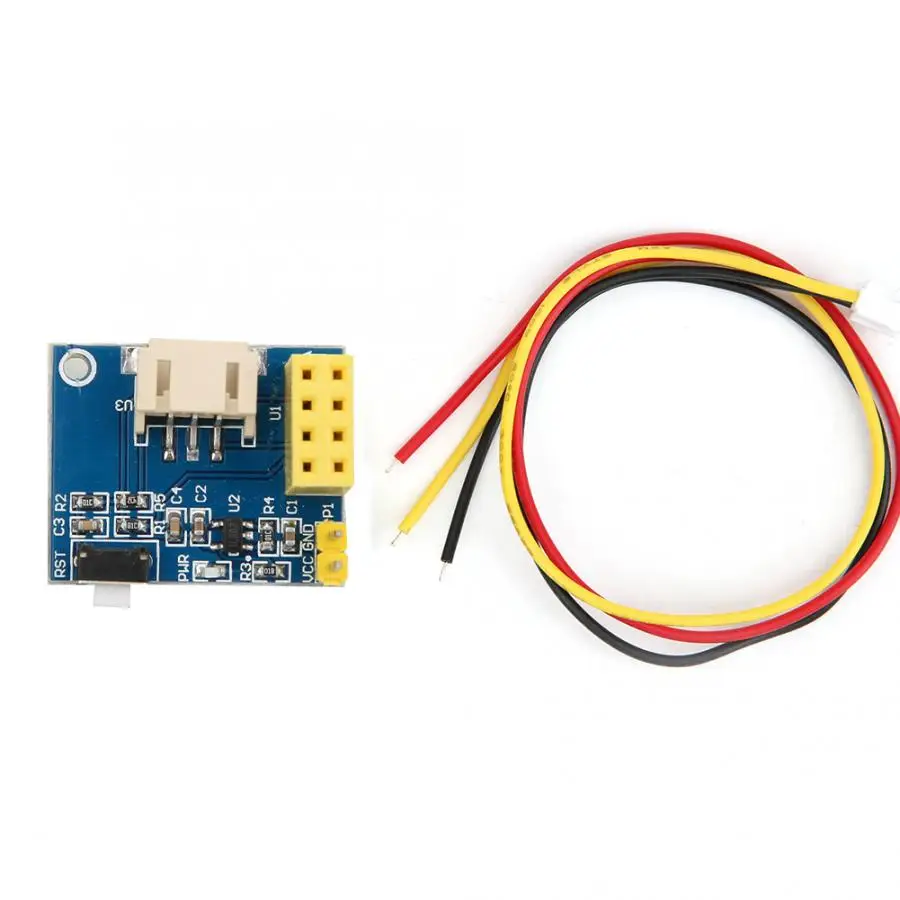 2 шт. светодиодный светильник Управление ESP8266 ESP-01 ESP-01S WS2812 RGB модуль блок