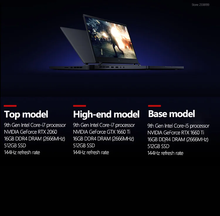 Игровой ноутбук Xiaomi 15,6 дюймов i7-9750H/i5-9300H Hexa Core 8 ГБ/16 Гб ram 512 ГБ SSD GTX 1660 Ti/RTX 2060