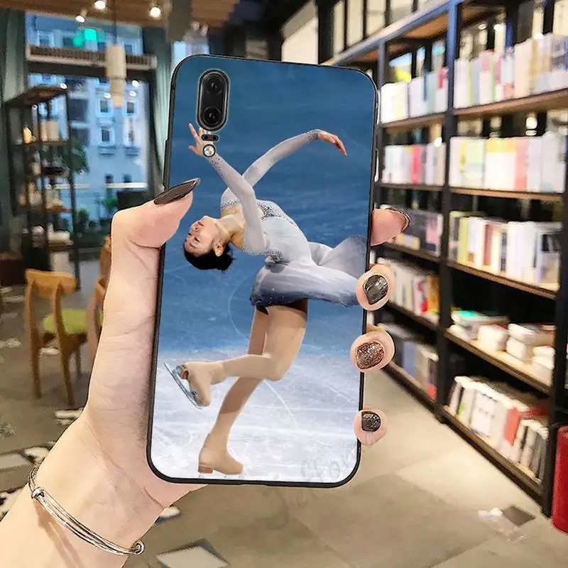 

Figure skating skates art pattern luxury funda phone case For Huawei honor Mate P 10 20 30 40 Pro 10i 9 10 20 8 x Lite
