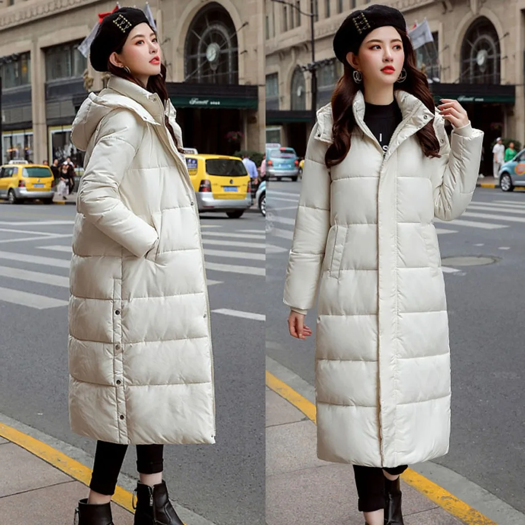 Chaqueta mujer manteau femme зимнее пальто для женщин зимнее теплое хлопковое зимнее пальто с длинными рукавами abrigos mujer invierno