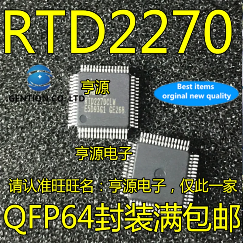 10 шт. RTD2270 RTD2270L RTD2270LW RTD2270CLW QFP в наличии 100% новые и оригинальные