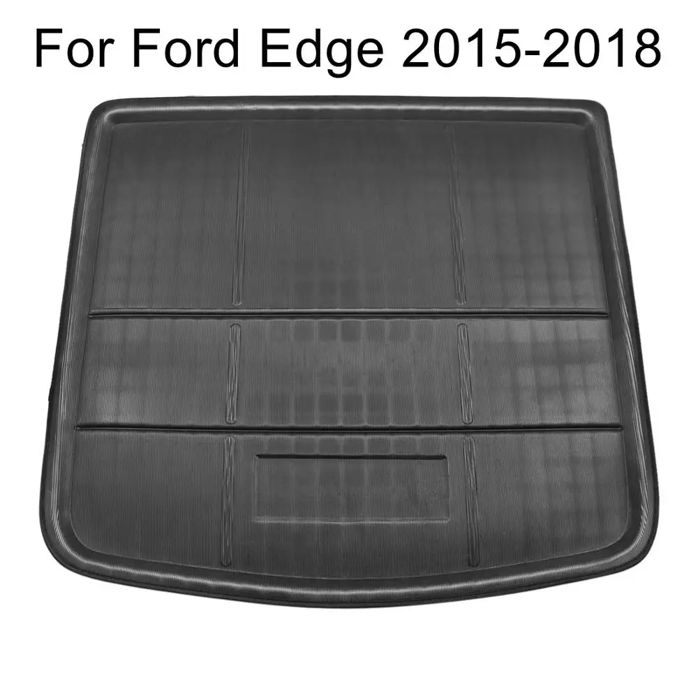Поролоновый черный коврик для багажника Ford Edge Escape Fusion Focus Fiesta Mondeo отправка в