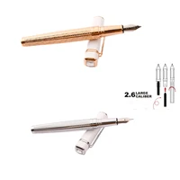 diamond pen x979 fountain pen gift set luxury business metal stainless steel color clip medium nib office signature school