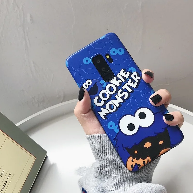 LPWZHMG чехол для телефона с изображением Элмо печенья samsung Galaxy S10 S10e Plus S8 S9 Note 8 9 |