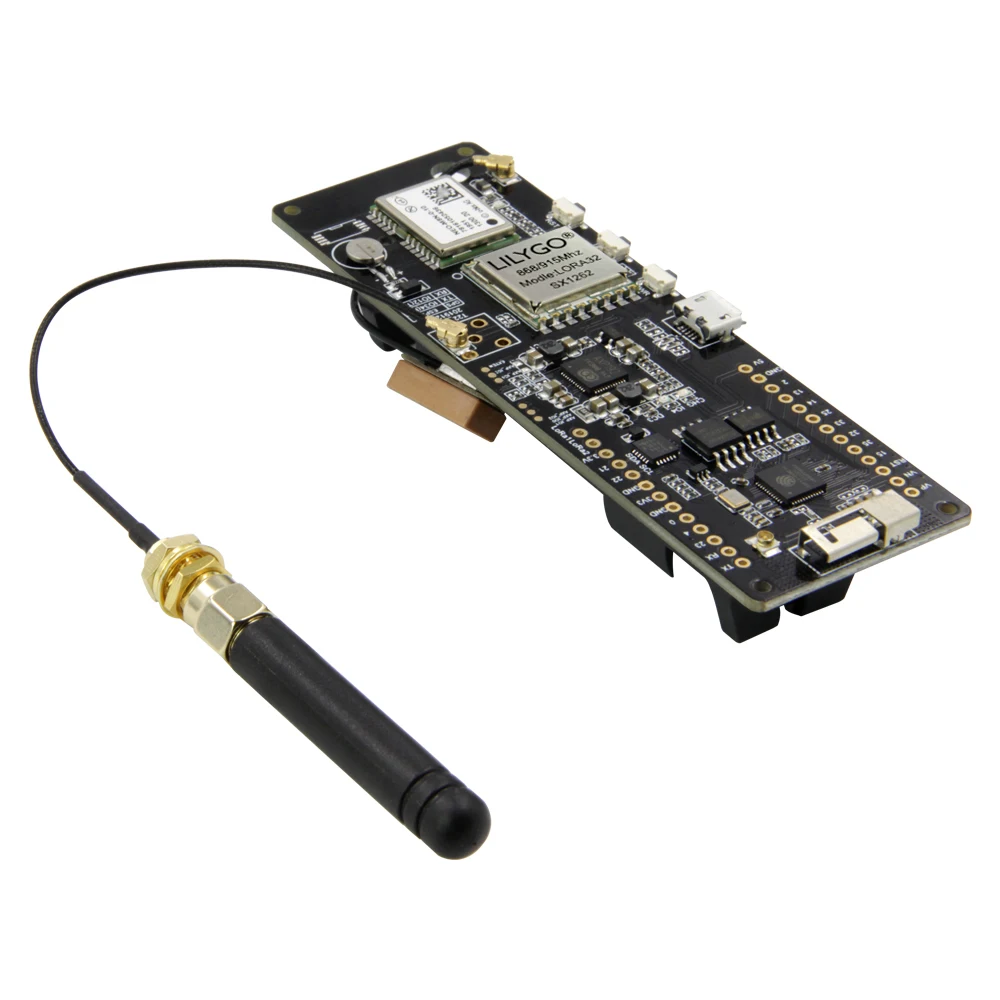 Т образной балки V1.1 SX1262 LORA 868/915 МГц ESP32 Wi Fi беспроводной Bluetooth модуль GPS NEO M8N IPEX 18650